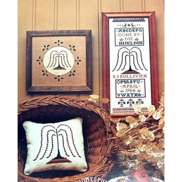 Willow Tree Cross Stitch Sampler Pattern By Homespun Elegance Ltd. Sandra Sulliv - Picture 3 of 3